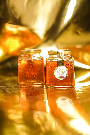 24k Saffron Honey